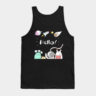 Hello Space! Tank Top